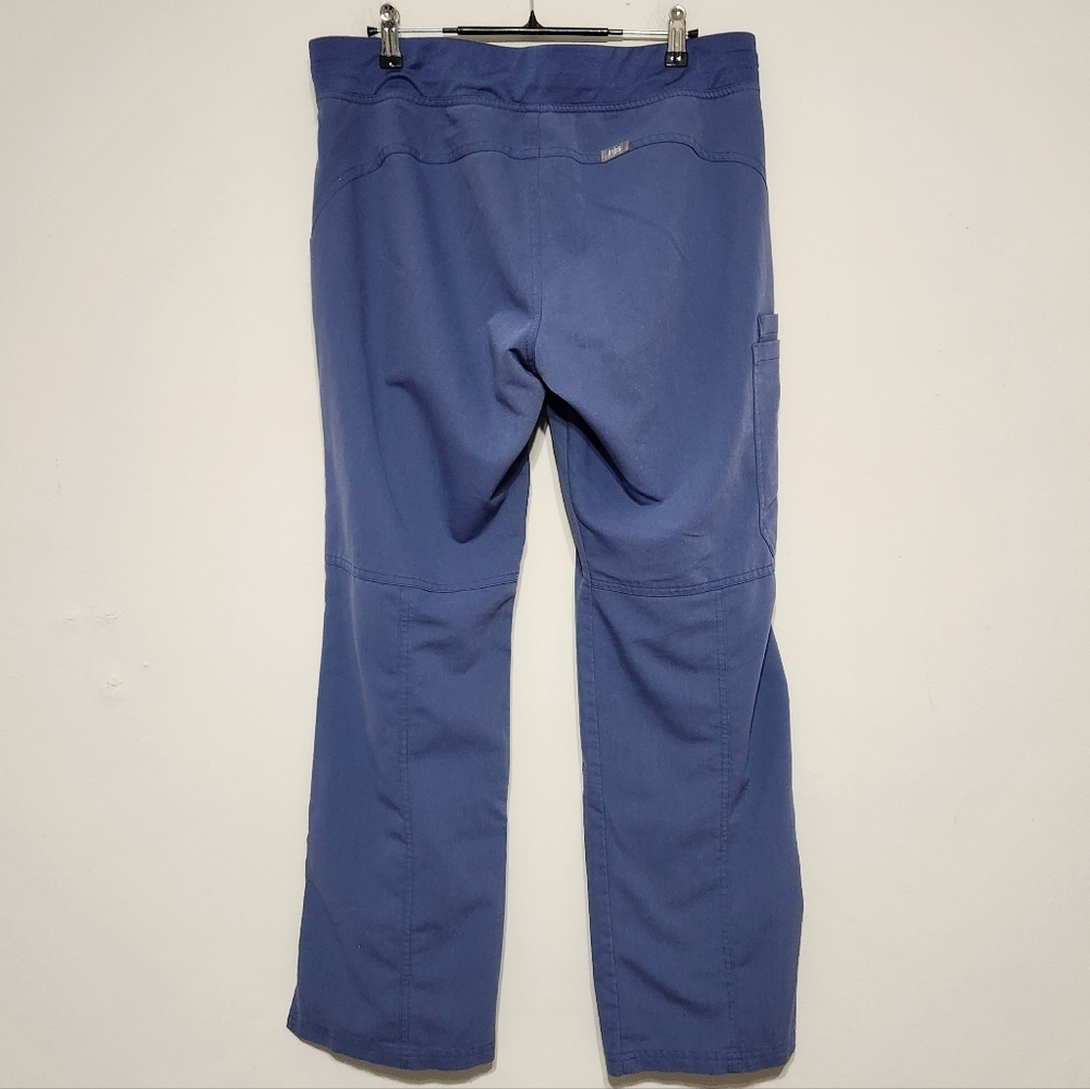 Figs Women's Technical Collection Scrub Pants Drawstring Blue Strait Leg M/P - Picture 7 of 14